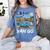 Van Go Retro Vanlife Art Teacher Women's Comfort Colors T-Shirt Blue Jean Van Go Retro Vanlife Art Teacher Women's Comfort Colors T-Shirt Blue Jean