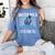 Water Polo Because It's Fun To Drown Your Friends Waterpolo Women's Comfort Colors T-Shirt Blue Jean