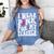I Wear Pink For My Teacher Breast Cancer Awareness Support Men Women Women's Comfort Colors T-Shirt Blue Jean I Wear Pink For My Teacher Breast Cancer Awareness Support Men Women Women's Comfort Colors T-Shirt Blue Jean