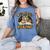 Wild About Reading Tiger For Teachers & Students Women's Comfort Colors T-Shirt Blue Jean Wild About Reading Tiger For Teachers & Students Women's Comfort Colors T-Shirt Blue Jean