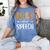 Wild About Speech SLP Leopard Teacher Back To School Kids Women's Comfort Colors T-Shirt Blue Jean