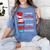 I Will Drink Coffee Here Or There Teacher Teaching Women's Comfort Colors T-Shirt Blue Jean I Will Drink Coffee Here Or There Teacher Teaching Women's Comfort Colors T-Shirt Blue Jean