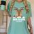 2nd Grade Teacher Christmas Second Grade Squad Reindeer Xmas For Men Women Kids Women's Comfort Colors T-Shirt Chalky Mint 2nd Grade Teacher Christmas Second Grade Squad Reindeer Xmas For Men Women Kids Women's Comfort Colors T-Shirt Chalky Mint