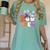 3rd Grade Boo Crew Third Grade Halloween Costume Teacher Kid Women's Comfort Colors T-Shirt Chalky Mint