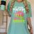 3rd Grade Teachers Love Brains Zombie Teacher Halloween Women's Comfort Colors T-Shirt Chalky Mint