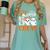 5th Grade Boo Crew Teachers Students Ghost Halloween Women's Comfort Colors T-Shirt Chalky Mint