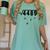 67 Meme Math Teacher 6 7 Halloween Spiders Square Root 4489 Women's Comfort Colors T-Shirt Chalky Mint