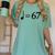 67 Music Meme Slang Musician Kids Music Teacher Women's Comfort Colors T-Shirt Chalky Mint