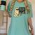 67 Teacher Halloween Skeleton Ghost Six Seven Meme Math Women's Comfort Colors T-Shirt Chalky Mint