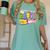 ABCD Pre-K Rocks Back To School PreK Kindergarten Teacher Women's Comfort Colors T-Shirt Chalky Mint ABCD Pre-K Rocks Back To School PreK Kindergarten Teacher Women's Comfort Colors T-Shirt Chalky Mint