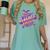 Algebra Teacher Halloween Spooky Ghost Math Mathematics Grad Women's Comfort Colors T-Shirt Chalky Mint