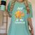 Art Is My Superpower Drawing Art Teacher Artists Women's Comfort Colors T-Shirt Chalky Mint