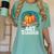 Art Teacher Pumpkin Painting Halloween Costume Women's Comfort Colors T-Shirt Chalky Mint Art Teacher Pumpkin Painting Halloween Costume Women's Comfort Colors T-Shirt Chalky Mint
