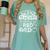 This Art Teacher Wears Red For Ed Men Women Women's Comfort Colors T-Shirt Chalky Mint
