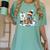 Artist Gingerbread Painter Art Teacher Student Christmas Women's Comfort Colors T-Shirt Chalky Mint Artist Gingerbread Painter Art Teacher Student Christmas Women's Comfort Colors T-Shirt Chalky Mint