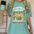 Autism Awareness Teacher Shirts It Takes A Special Teacher Women's Comfort Colors T-Shirt Chalky Mint