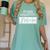 Avoid Negativity Math Teacher Women's Comfort Colors T-Shirt Chalky Mint