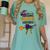 This Is My Awesome Teacher Costume Halloween Witch Women's Comfort Colors T-Shirt Chalky Mint This Is My Awesome Teacher Costume Halloween Witch Women's Comfort Colors T-Shirt Chalky Mint
