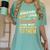 Back To School Dinosaur Social Studies Teacher Student Women's Comfort Colors T-Shirt Chalky Mint