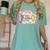 Back To School Pre-K Preppy Teacher Girl Women's Comfort Colors T-Shirt Chalky Mint