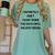Back To School Teacher Outfit I Definitely Don't Count Down Holiday Break Lie Party Women's Comfort Colors T-Shirt Chalky Mint
