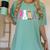 Back To School Teacher Para Preppy Checkered Para Life Women's Comfort Colors T-Shirt Chalky Mint