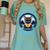 Batty About Books Lover Teacher Librarian Bookish Halloween For Men Women Kids Women's Comfort Colors T-Shirt Chalky Mint