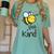 Bee Kind Bumble Bee Anti Bullying Teacher Kindness Matters Women's Comfort Colors T-Shirt Chalky Mint