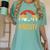 Bigfoot Sasquatch Prost Retro Bavarian Oktoberfest Men Women Women's Comfort Colors T-Shirt Chalky Mint