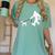 Bigfoot Walking With Bull Terrier Dog Women's Comfort Colors T-Shirt Chalky Mint