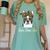 Birthday And Mother's Day -Boston Terrier Mom Women's Comfort Colors T-Shirt Chalky Mint