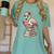 Book Lover Cute Flamingo Reading Teacher Librarian Women Women's Comfort Colors T-Shirt Chalky Mint