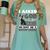 Boston Terrier American Gentleman Non-Sporting Dog Lover Women's Comfort Colors T-Shirt Chalky Mint