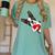 Boston Terrier Bostie Dog Kids Women Girls Women's Comfort Colors T-Shirt Chalky Mint