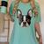 Boston Terrier Cute Puppy Face Dog Lover Pet Owner Women's Comfort Colors T-Shirt Chalky Mint