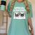 Boston Terrier Dog Official Sleep Pajamas Nightgown Women's Comfort Colors T-Shirt Chalky Mint