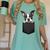 Boston Terrier Dog Puppy Dog In Pocket Cute Pet Lover Women's Comfort Colors T-Shirt Chalky Mint
