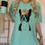 Boston Terrier Dog Wearing Crown For Men Women Girls Kids Women's Comfort Colors T-Shirt Chalky Mint