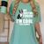Boston Terrier Dog Women's Comfort Colors T-Shirt Chalky Mint