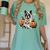 Boston Terrier Ghost Boo Halloween Costume Spooky Season Women's Comfort Colors T-Shirt Chalky Mint