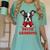 Boston Terrier Grandma Dog Lovers Puppy Bostie Owner Women's Comfort Colors T-Shirt Chalky Mint