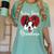 Boston Terrier Grandma Dog Owner Boston Terrier For Men Women Women's Comfort Colors T-Shirt Chalky Mint