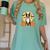 Boston Terrier Halloween Dog Lover Pumpkin Costume Women's Comfort Colors T-Shirt Chalky Mint