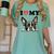 Boston Terrier I Heart My Dog Dog Lover Women's Comfort Colors T-Shirt Chalky Mint