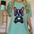Boston Terrier Lovers Gaming Headphones Boston Terrier Women's Comfort Colors T-Shirt Chalky Mint