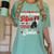 Boston Terrier Mom American Gentleman Dog Mother's Day Women's Comfort Colors T-Shirt Chalky Mint