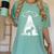 Boston Terrier Mom Dad Dog Alien UFO Women's Comfort Colors T-Shirt Chalky Mint