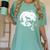 Boston Terrier And Moon Halloween Costume Dog Lover Women's Comfort Colors T-Shirt Chalky Mint