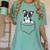 Boston Terrier In The Pocket Cute Pocket Boston Terrier Women's Comfort Colors T-Shirt Chalky Mint