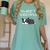 Boston Terrier Puppy Sweet Dreams Pajama For Bedtime Tank Top Women's Comfort Colors T-Shirt Chalky Mint